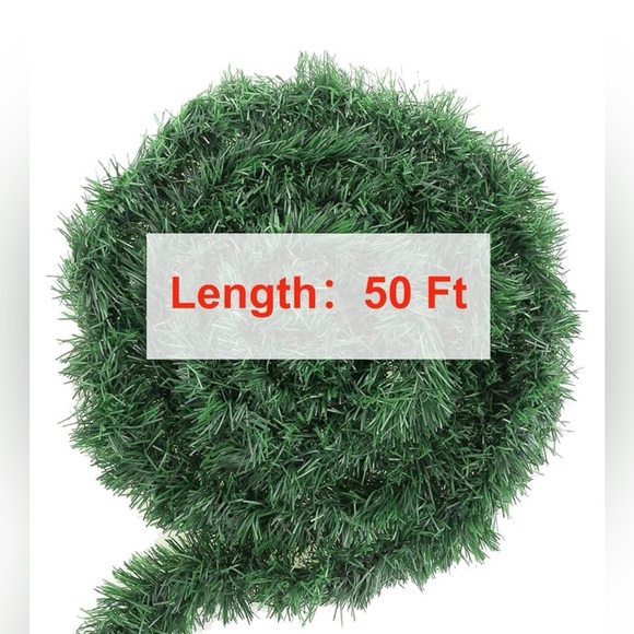 Christmas Garland 50 Foot Soft Non-Lit Artificial Greenery Indoor/Outdoor NEW - Picture 7 of 14